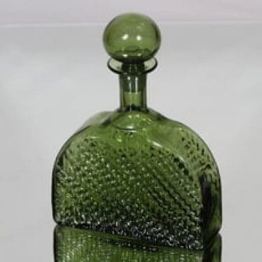 Riihimäen lasi Flindari karahvi, 50 cl, suunnittelija Nanny Still, 50 cl