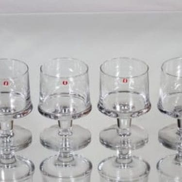 Iittala Marski lasit, 15 cl, 4 kpl, suunnittelija Tapio Wirkkala, 15 cl