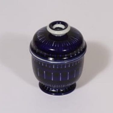 Arabia Valencia makeisrasia, käsinmaalattu, suunnittelija Ulla Procope, käsinmaalattu, pieni, signeerattu