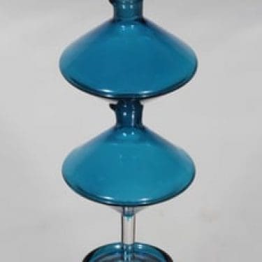 Riihimäen lasi Harlekiini etikka- ja öljykaadin, 2-osainen, suunnittelija Nanny Still, 2-osainen