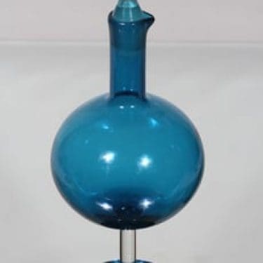 Riihimäen lasi Harlekiini liköörikarahvi, 50 cl, suunnittelija Nanny Still, 50 cl