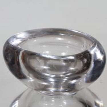 Iittala Piippukuppi taide-esine, signeerattu, suunnittelija Tapio Wirkkala, signeerattu, massiivinen