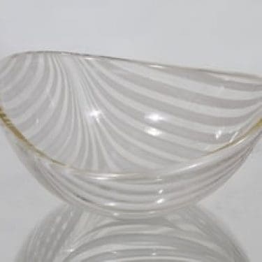 Kumela kulho, signeerattu, suunnittelija Maija Carlson, signeerattu, filigraani