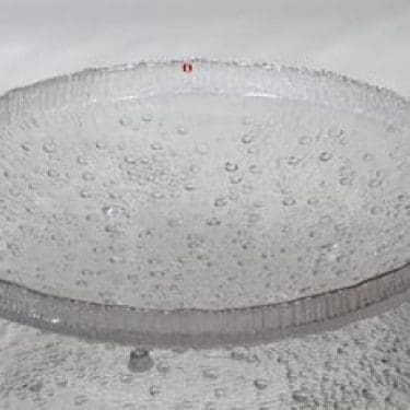 Iittala Ultima Thule kulho, kirkas, suunnittelija Tapio Wirkkala, suuri
