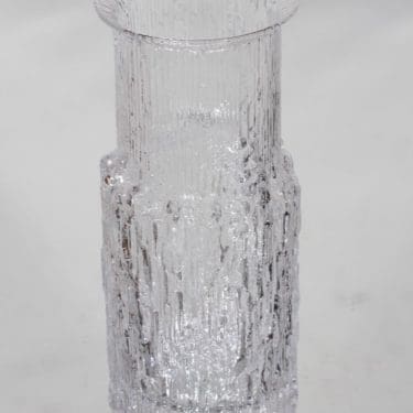 Iittala Arnica maljakko, kirkas, suunnittelija Tapio Wirkkala,