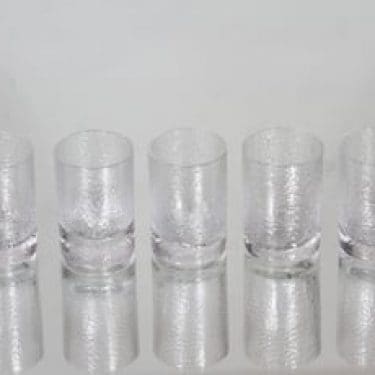 Iittala Mini snapsilasit, 4 cl, 5 kpl, suunnittelija Tapio Wirkkala, 4 cl