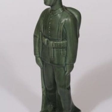 Arabia figuuri, jääkäriaihe, suunnittelija , jääkäriaihe