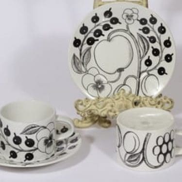 Arabia Paratiisi kahvikupit, 25 cl, 2 kpl, suunnittelija Birger Kaipiainen, 25 cl, serikuva