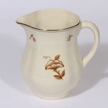 Arabia Sorja kaadin, 1 l, suunnittelija , 1 l, siirtokuva, kukka-aihe