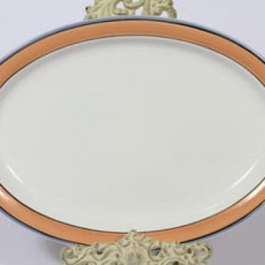 Arabia Arctica Apricos vati, Lisa, suunnittelija Inkeri Leivo, Lisa, soikea, serikuva