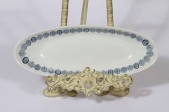 Arabia Linnea sillivati, suunnittelija Raija Uosikkinen, pieni, serikuva, soikea