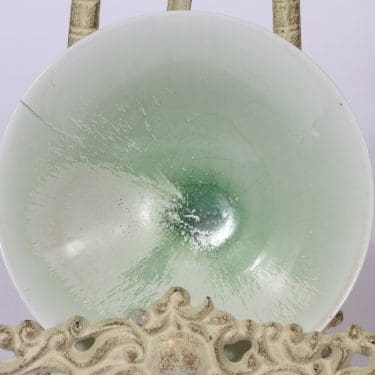 Arabia kulho, signeerattu, suunnittelija Friedl Holzer-Kjellberg, signeerattu, pieni, valulasite