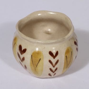 Kupittaan savi 126 kulho, käsinmaalattu, suunnittelija , käsinmaalattu, pieni