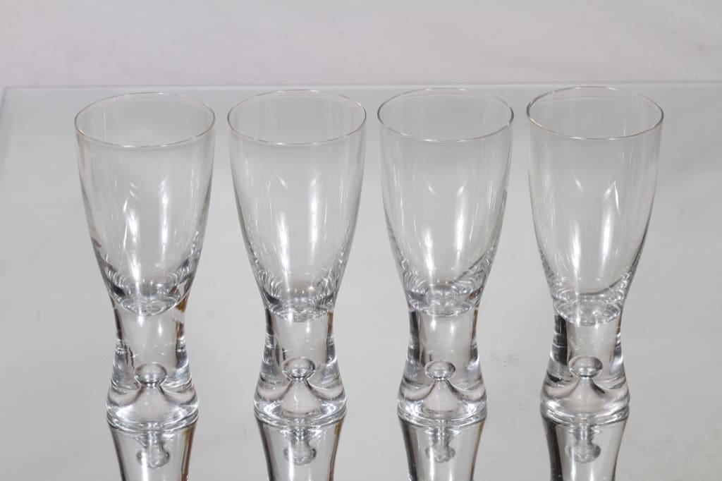 Iittala Tapio olutlasit, 25 cl, 4 kpl, suunnittelija Tapio Wirkkala, 25 cl