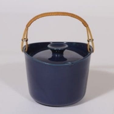 Arabia koristelematon marmeladirasia, rottinkikahva, suunnittelija , rottinkikahva, pieni, koristelematon