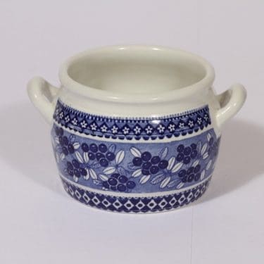 Arabia Puolukka ruukku, 0.5 l, suunnittelija Raija Uosikkinen, 0.5 l, kuparipainokoriste