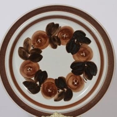 Arabia Rosmarin vati, käsinmaalattu, suunnittelija Ulla Procope, käsinmaalattu, suuri, signeerattu