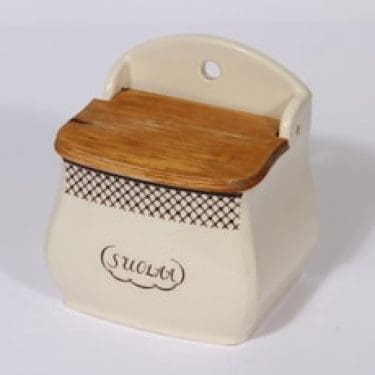 Arabia tekstikuvio suola-astia, suunnittelija ,