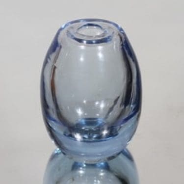 Riihimäen lasi taide-esine, signeerattu, suunnittelija Arttu Brummer, signeerattu, pieni