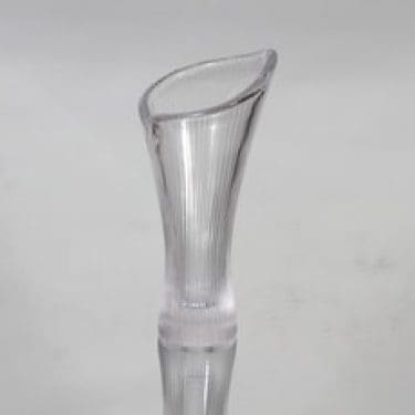 Iittala 3550 taide-esine, signeerattu, suunnittelija Tapio Wirkkala, signeerattu, pieni, viivahiottu