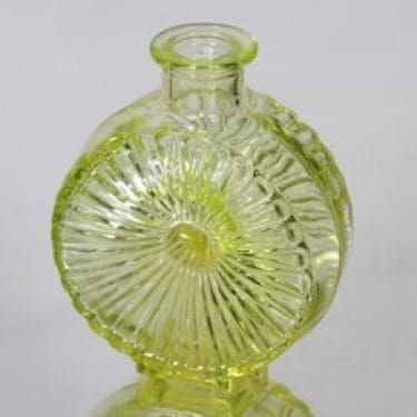 Riihimäen lasi Aurinkopullo koristepullo, koko ¼, suunnittelija Helena Tynell, koko ¼, pieni