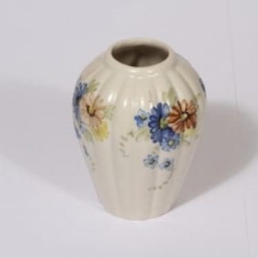 Arabia ARA maljakko, suunnittelija , pieni, käsinmaalattu, kukka-aihe