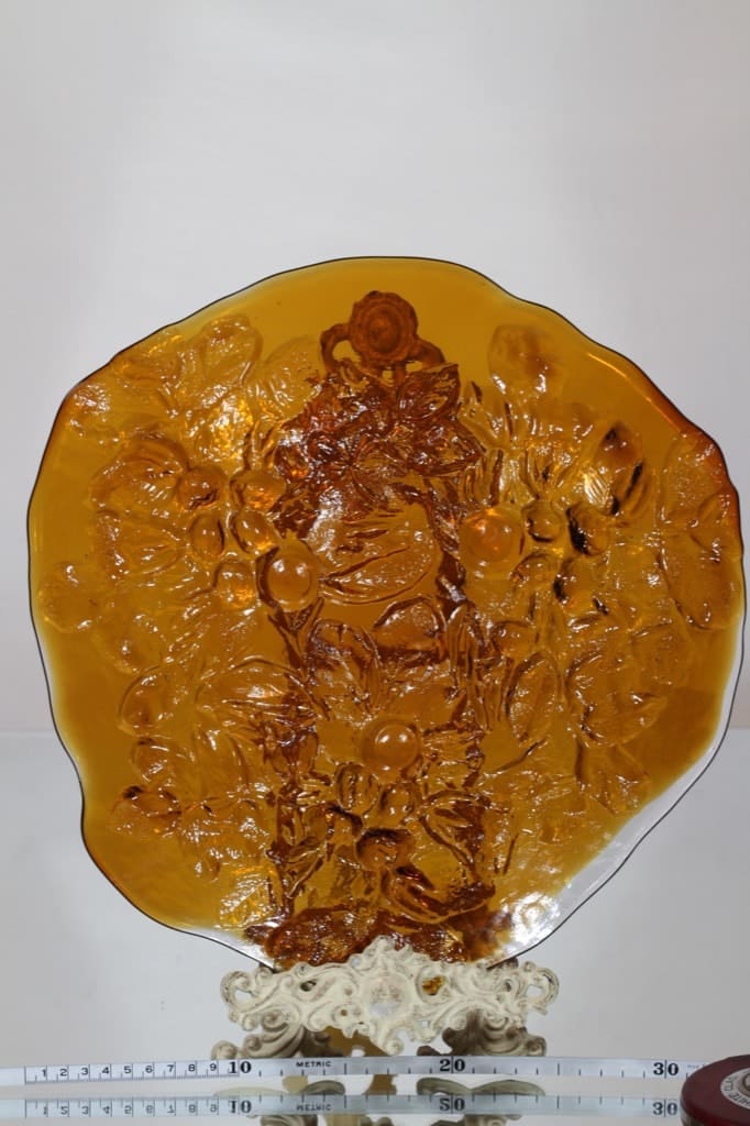 Kumela Villiruusu vati, signeerattu, suunnittelija Kaj Blomqvist, signeerattu, suuri, massiivinen kuva 2