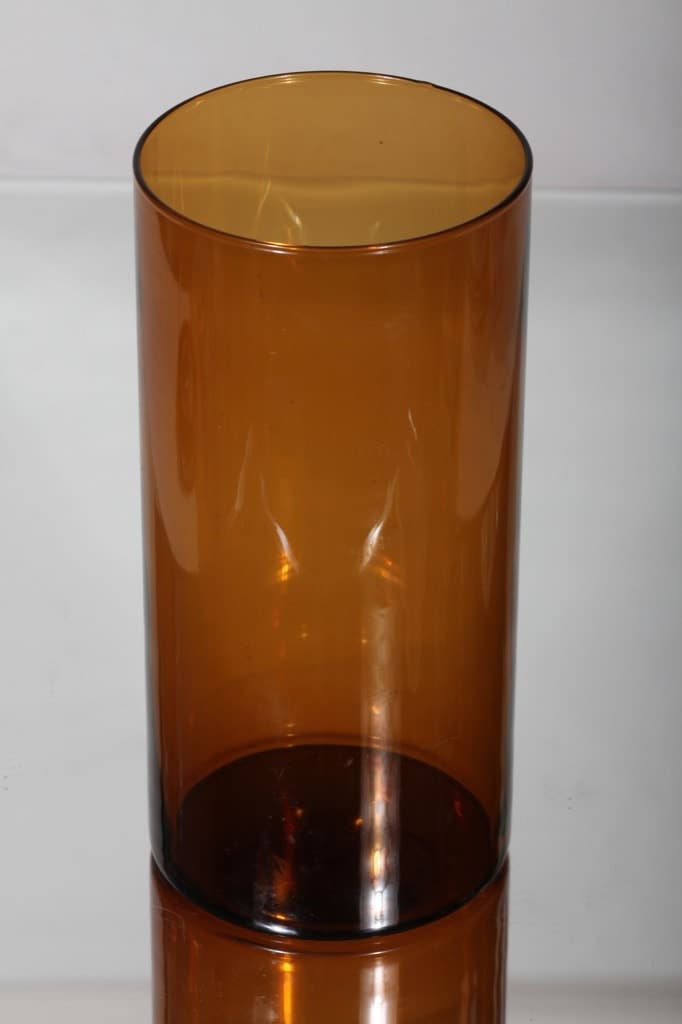 Nuutajärvi Purtilo purkki/maljakko, ruskea, suunnittelija Kaj Franck,