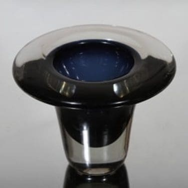 Nuutajärvi taidelasi, signeerattu, suunnittelija Jaakko Niemi, signeerattu, massiivinen