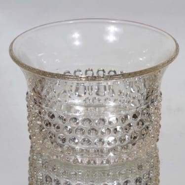 Nuutajärvi Näppyläkulho kulho, kirkas, suunnittelija Saara Hopea,