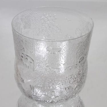 Nuutajärvi Fauna kulho, 2 l, suunnittelija Oiva Toikka, 2 l