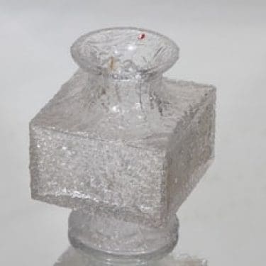 Iittala Grassus maljakko, kirkas, suunnittelija Timo Sarpaneva, pieni