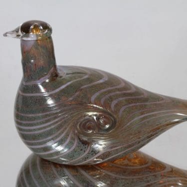 Nuutajärvi koristelintu, Alli, suunnittelija Oiva Toikka, Alli, filigraani