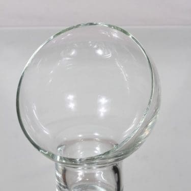 Kumela maljakko, kirkas, suunnittelija ,