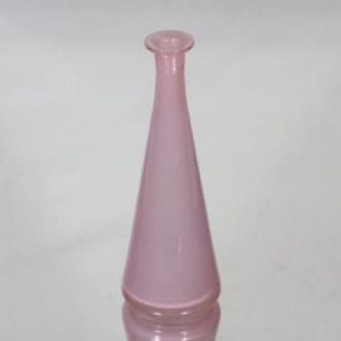 Riihimäen lasi Tzarina koristepullo, signeerattu, suunnittelija Nanny Still, signeerattu, pieni