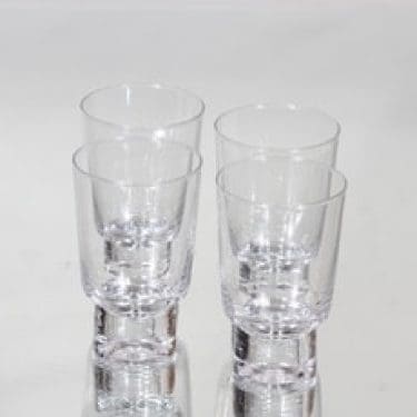 Iittala Future lasit, 12 cl, 4 kpl, suunnittelija Tapio Wirkkala, 12 cl