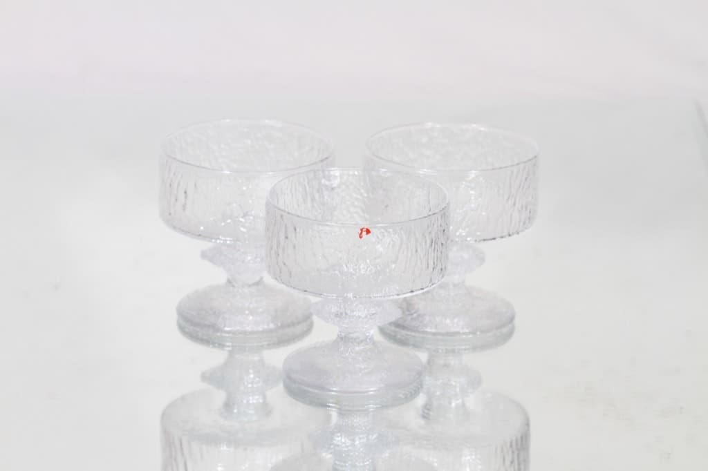 Iittala Senaattori annoskulhot 3 kpl, 20 cl, 3 kpl, suunnittelija Timo Sarpaneva, 20 cl
