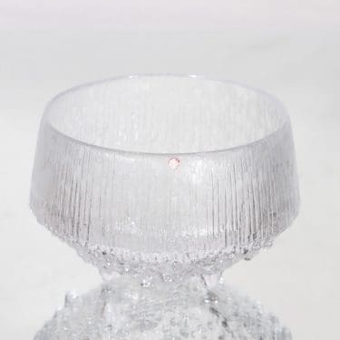 Iittala Ultima Thule kulho, kirkas, suunnittelija Tapio Wirkkala,