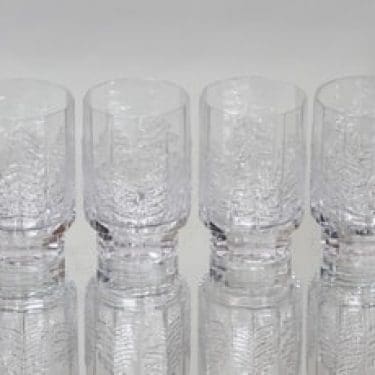 Iittala Kuusi lasit, 13 cl, 4 kpl, suunnittelija Jorma Vennola, 13 cl