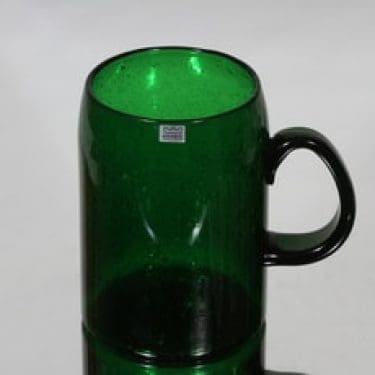 Nuutajärvi Sargasso tuoppi, 1.2 l, suunnittelija Kaj Franck, 1.2 l, suuri, signeerattu