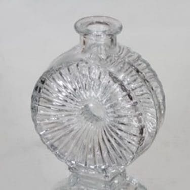 Riihimäen lasi Aurinkopullo koristepullo, koko 1/4, suunnittelija Helena Tynell, koko 1/4, pieni