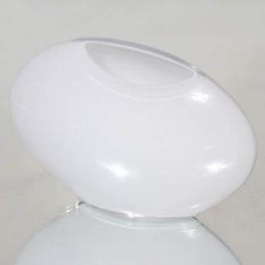 Iittala Aava maljakko, konesigneerattu, suunnittelija Markku Salo, konesigneerattu, pieni