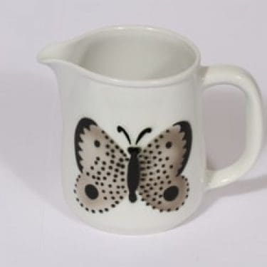 Arabia Perho kaadin, 75 cl, suunnittelija Birger Kaipiainen, 75 cl, puhalluskoriste, perhosaihe