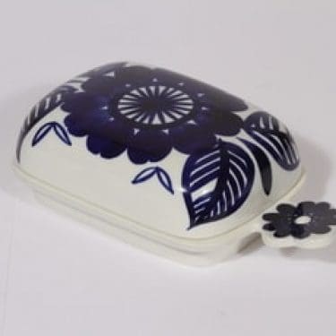 Arabia Köökki voirasia, käsinmaalattu, suunnittelija Gunvor Olin-Grönqvist, käsinmaalattu, signeerattu