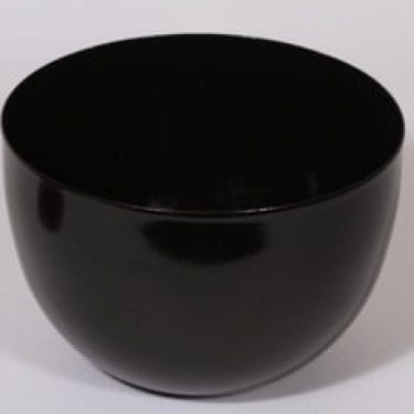 Finel kulho, musta, suunnittelija Kaj Franck,