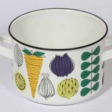 Finel Vegeta kattila, 4 l, suunnittelija Esteri Tomula, 4 l, suuri, serikuva, retro