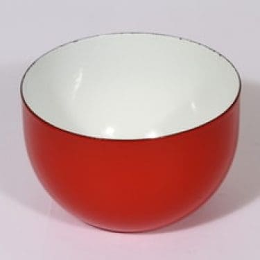Finel kulho, punainen, suunnittelija Kaj Franck, pieni