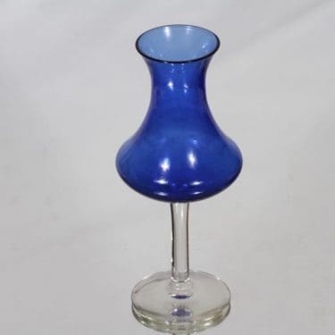 Kumela 4214 vase, blue, Sirkku Kumela-Lehtonen