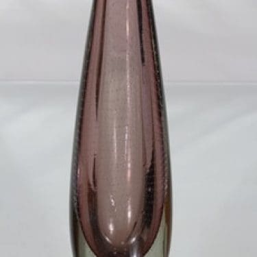 Nuutajärvi GN 25 maljakko, signeerattu, suunnittelija Gunnel Nyman, signeerattu, suuri, massiivinen