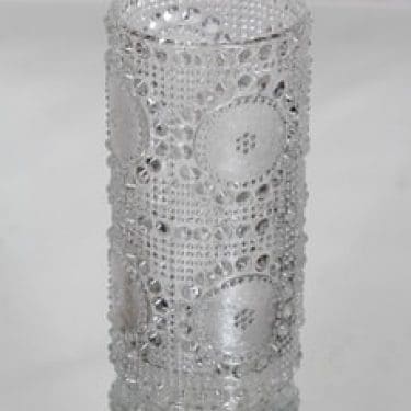 Riihimäen lasi Grapponia maljakko, kirkas, suunnittelija Nanny Still,